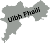 Map Of Offaly Clip Art